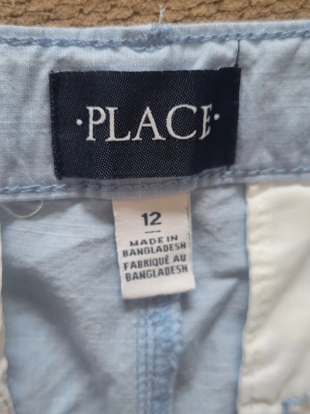 The Children's Place Light Blue Boys Chino Shorts